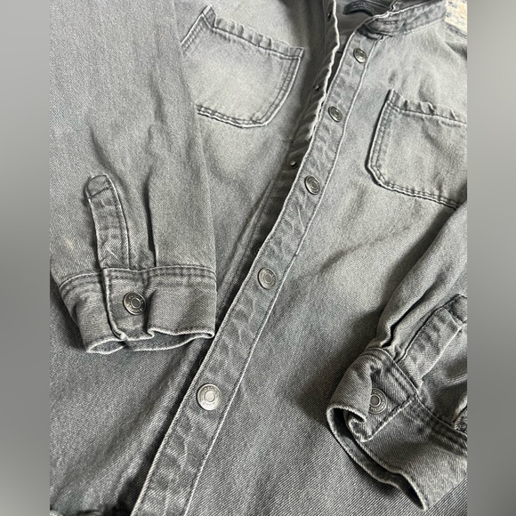 Primark Charcoal Shirt Jacket - Picture 2 of 6